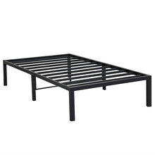 Load image into Gallery viewer, Twin XL size Heavy Duty Black Metal Platform Bed Frame
