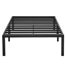 Load image into Gallery viewer, Twin XL size Heavy Duty Black Metal Platform Bed Frame
