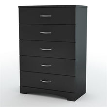 Load image into Gallery viewer, Step One 5-Drawer Chest in Black Finish
