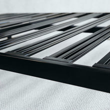 Load image into Gallery viewer, Twin size Sturdy Black Metal Platform Bed Frame with Wide Steel Slats
