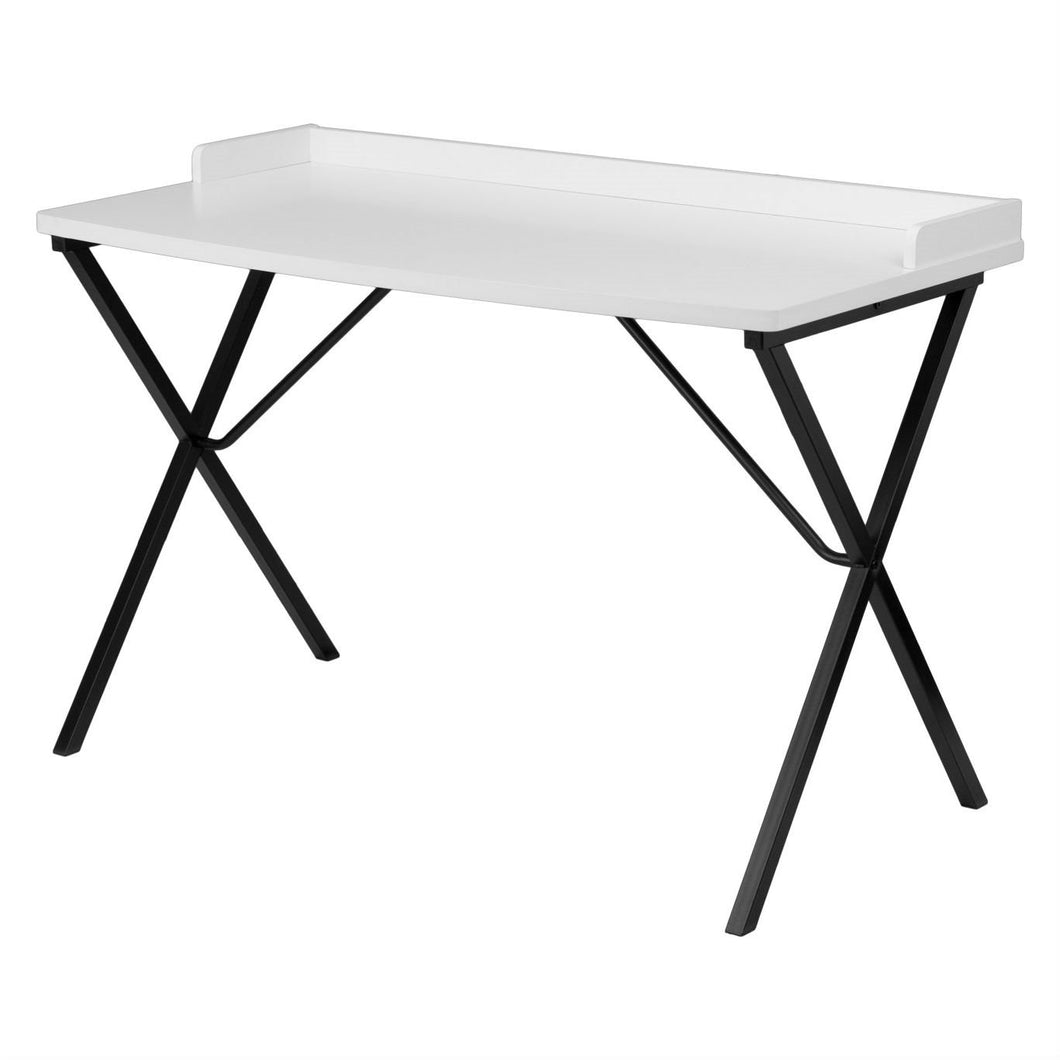 White Top Modern Student Teen Adult Writing Table Computer Desk