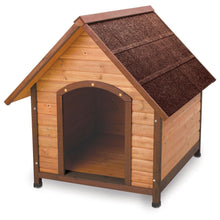 Load image into Gallery viewer, Medium 30-inch Solid Wood Dog House with Waterproof Shingle Roof
