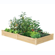Load image into Gallery viewer, Cedar 4ft x 8ft x 10.5in Raised Garden Bed - Made in USA
