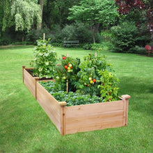 Load image into Gallery viewer, 2 ft x 8 ft Cedar Wood Raised Garden Bed - Made in USA
