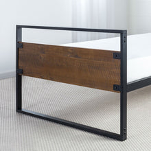 Load image into Gallery viewer, Twin Modern Wood Metal Daybed Frame with Steel Slats
